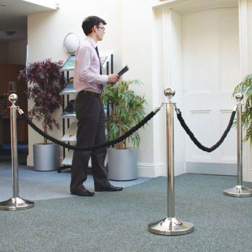 STAINLESS STEEL POST WITH BALL HEAD