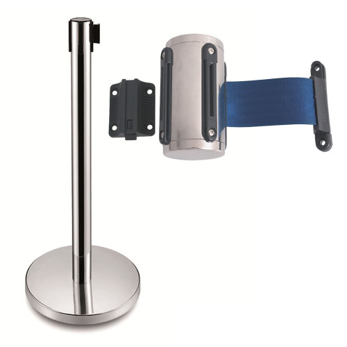 BLACK POST - BLACK BELT BARRIER