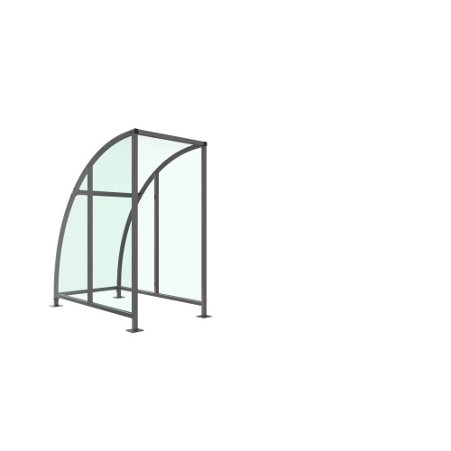 STRATFORD CYCLE SHELTER - 1 METRE - PETG ROOF