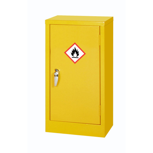 MINI HAZ CAB 1 SHELF 10LTR-YELLOW (710x457x305)