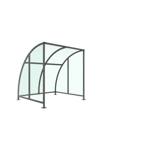 STRATFORD CYCLE SHELTER - 2 METRE - PETG ROOF