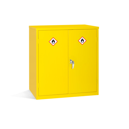 HAZ CABS 1 SHELF 30LTR 3 POINT LOCKING-YELLOW (1000x915x457)