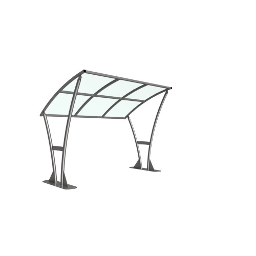 NEWTON CYCLE SHELTER - 3 METRE - PETG ROOF