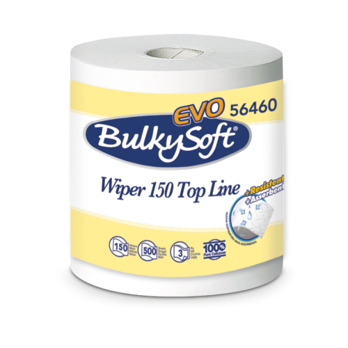 3PLY 150 TOPLINE EVO ROLLS-WHITE (80 PACKS/160 ROLLS ON A PALLET)