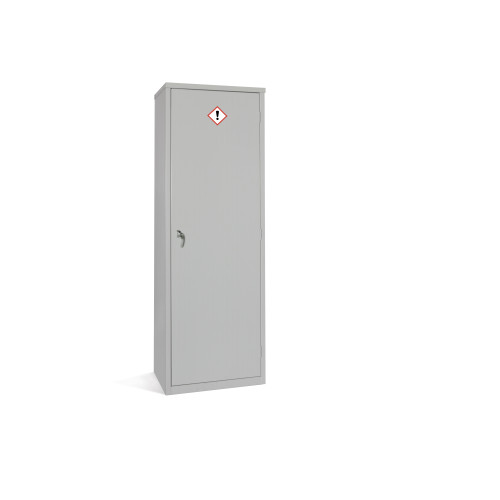 COSHH CABS 3 SHELVES 20LTR 3 POINT LOCKING-GREY (1830x610x457)