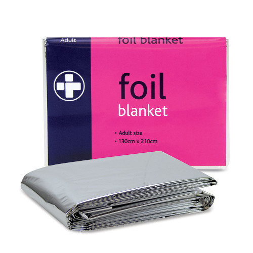 FOIL BLANKET ADULT SIZE - 130CM X 210CM