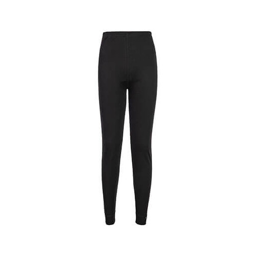 WOMEN'S THERMAL TROUSERS - BLACK - 2XL