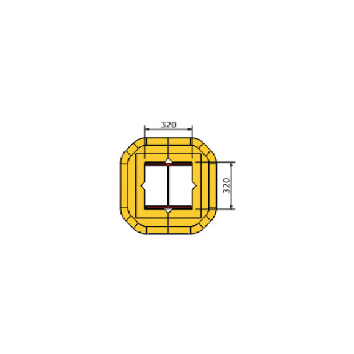 POLYWRAP COLUMN PROTECTOR - H.305 X W.305