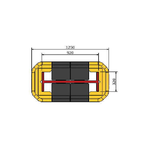 POLYWRAP COLUMN PROTECTOR - H.914 X W.305