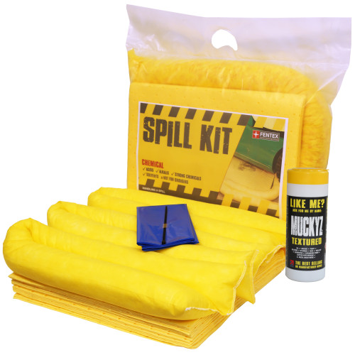 CHEMICAL SPILL KIT IN SEALED BREAK PACK (30 LITRE)