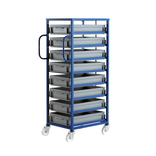 MOBILE TRAY RACKS - 8 TRAYS