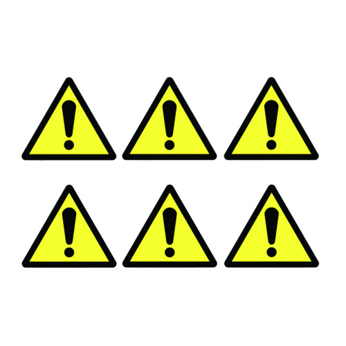 HAZARD SYMBOLS - LABELS (PK/30)