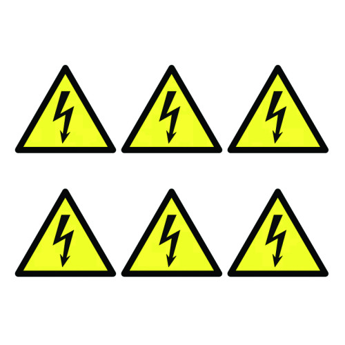 ELECTRICITY SYMBOLS - LABELS (PK/30)