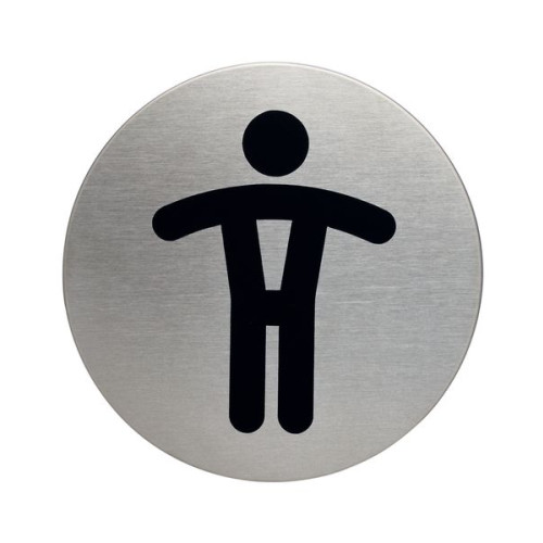 MALE SYMBOL PICTO DOOR SIGN