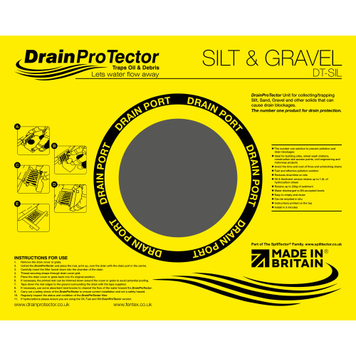 DRAINPROTECTOR FOR COLLECTING/TRAPPING SOLIDS
