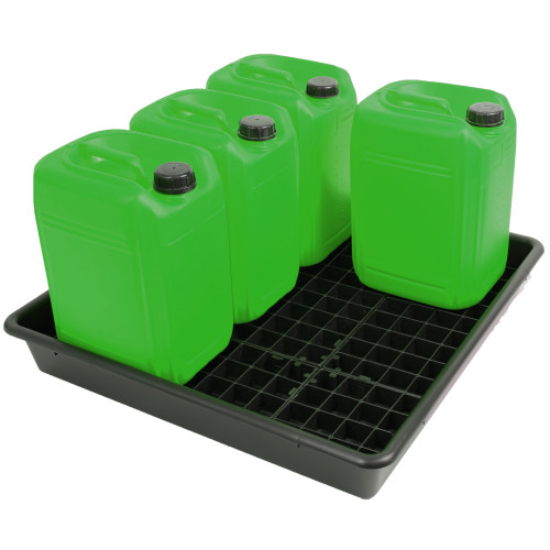 DRUM TRAY WITH CONTAINER STAND (5 X 25L)