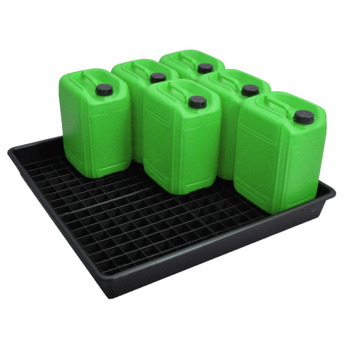 DRUM TRAY WITH CONTAINER STAND (9 X 25L)