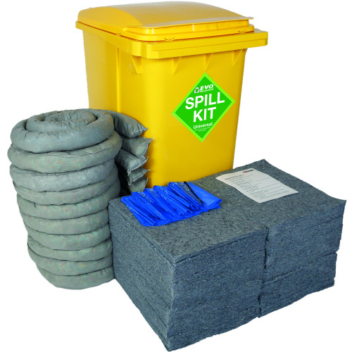 EVO RECYCLED SPILL KIT IN WHEELIE-BIN (360 LITRE)