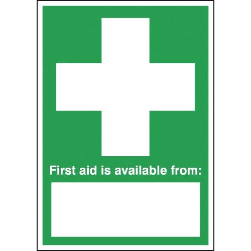 297X210MM FIRST AID IS AVAILABLE FROM - RIGID