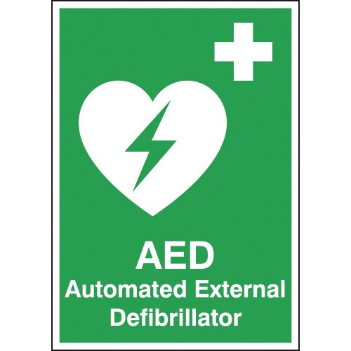 210X148MM AUTOMATED EXTERNAL DEFIBRILLATOR - RIGID