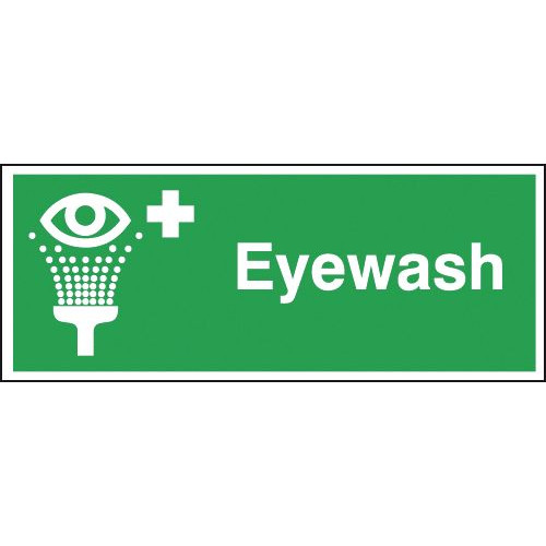 100X250MM EYEWASH - RIGID