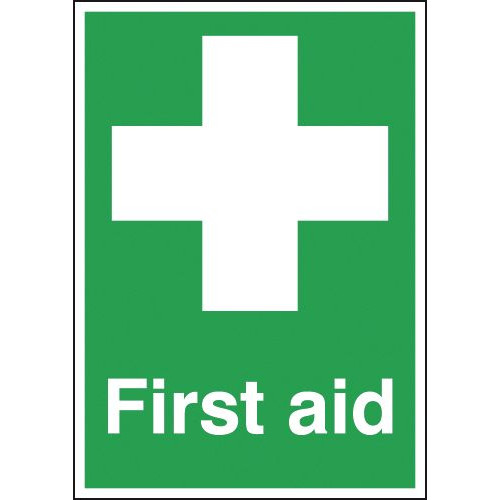 420X297MM FIRST AID - SELF ADHESIVE