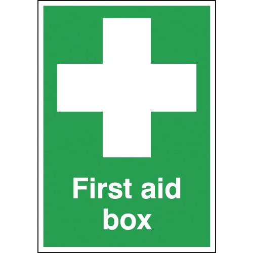 210X148MM FIRST AID BOX - RIGID
