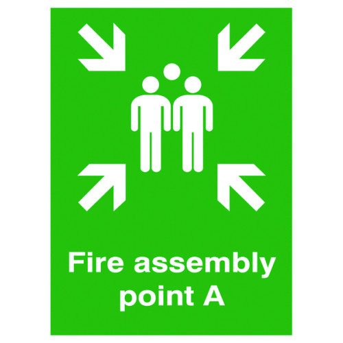 FIRE ASSEMBLY POINT A - ALUMINIUM