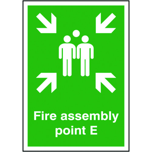 420X297MM FIRE ASSEMBLY POINT E - RIGID