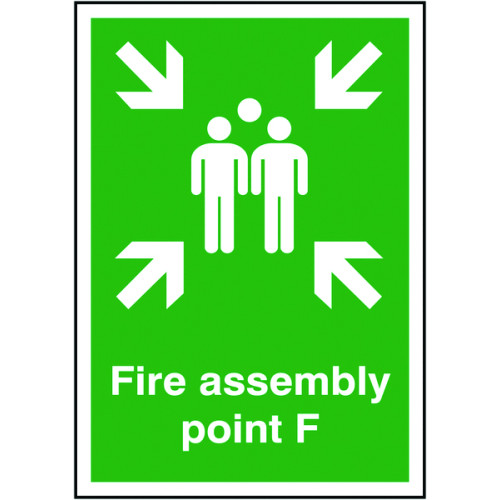 297X210MM FIRE ASSEMBLY POINT F - RIGID