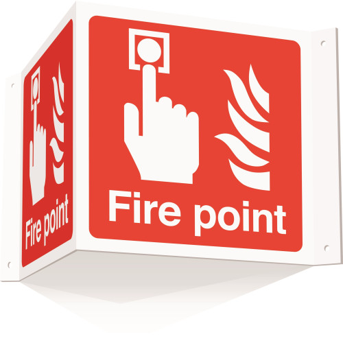 FIRE POINT PROJECTING 3D SIGN