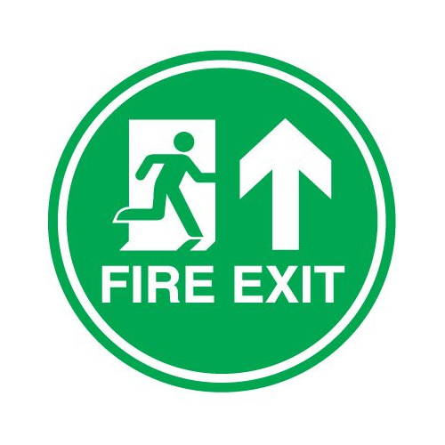 FIRE EXIT - ANTI-SLIP