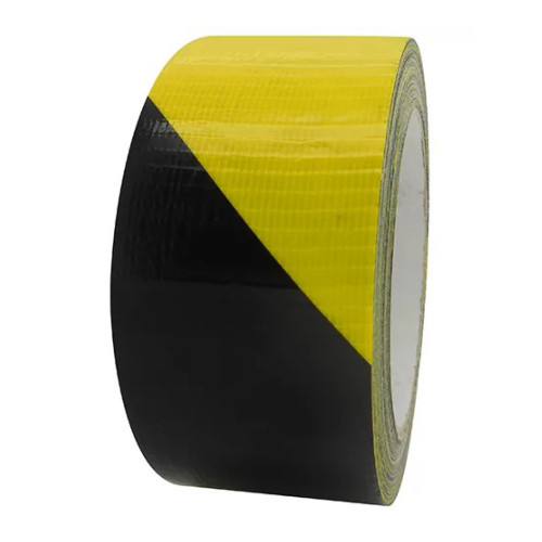 YELLOW/BLACK WATERPROOF GAFFER TAPE 50MM X 33M