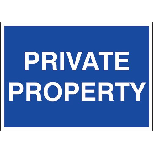 PRIVATE PROPERTY