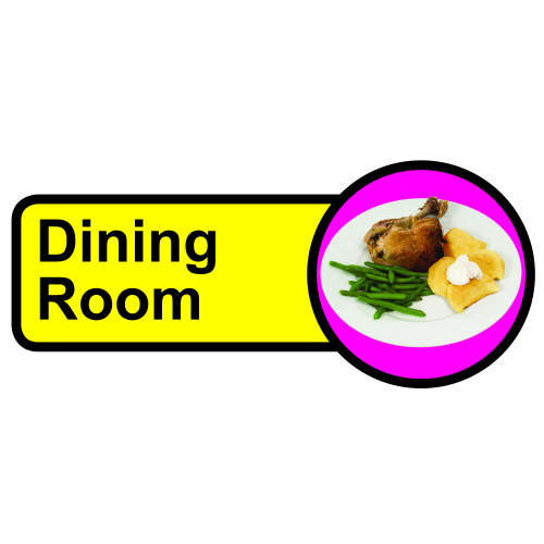 210X480MM DINING ROOM DEMENTIA SIGN