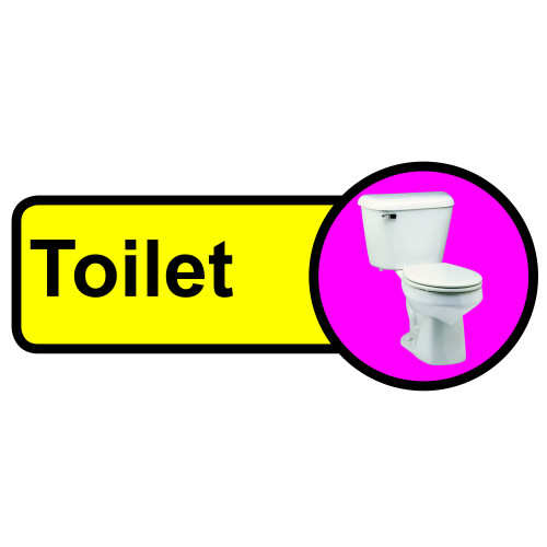 210X480MM TOILET DEMENTIA SIGN