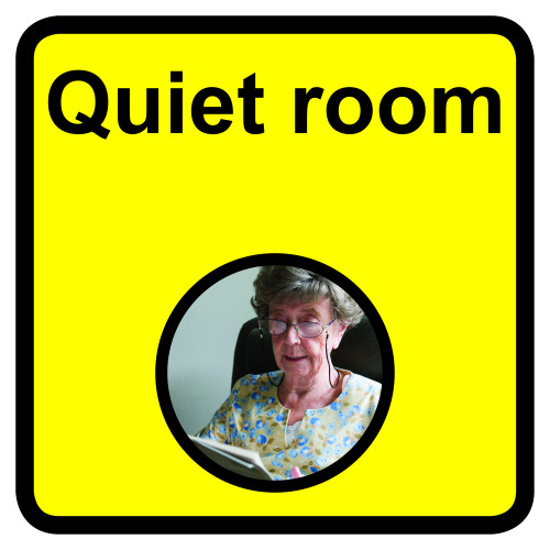 QUIET ROOM DEMENTIA SIGN