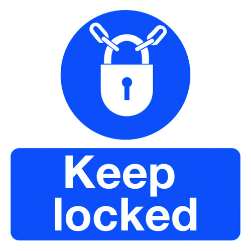 KEEP LOCKED - LABELS (PK/10)