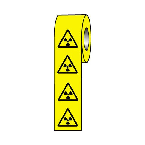 RADIATION SYMBOLS - LABELS (ROLL/250)