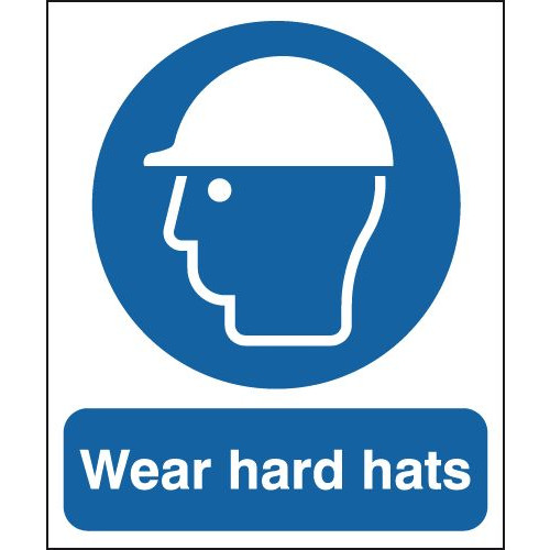 210X148MM WEAR HARD HATS - RIGID