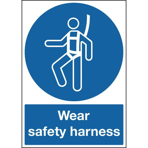 210X148MM WEAR SAFETY HARNESS - RIGID