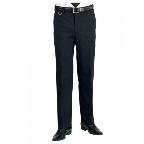 MENS' EXECUTIVE TROUSER - NAVY - 34R