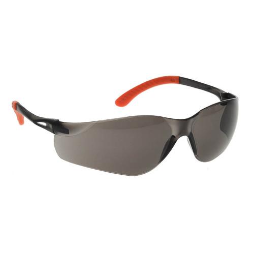 WRAPAROUND SAFETY SPECTACLE SMOKE LENS