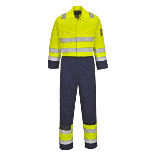 PROGARM 6444 MULTI-NORM COVERALL - YELLOW/NAVY - L-R