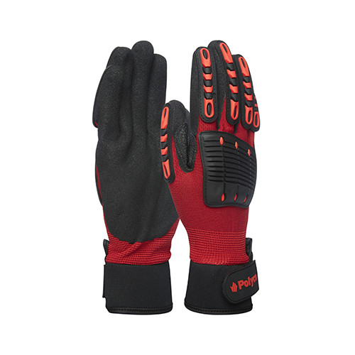 POLYCO MULTI-TASK E CUT LEVEL 1 NITRILE GLOVE - BLACK - 9