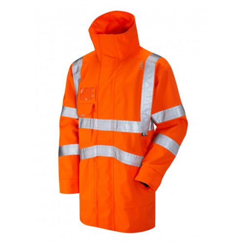 LEO CLOVELLY CLASS 3 BREATHABLE STORMCOAT - ORANGE - L