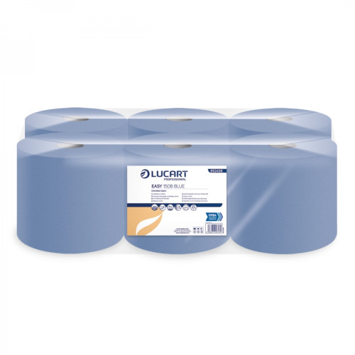 2 PLY BLUE CENTREFEED ROLLS (X6)