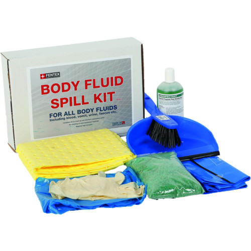 BODY FLUID SPILL KIT IN BOX