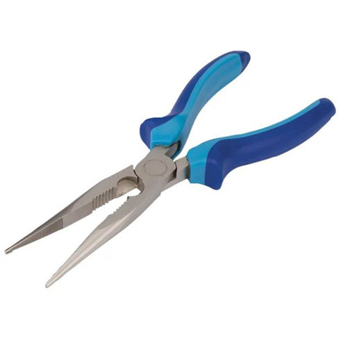 LONG NOSE PLIERS (8")