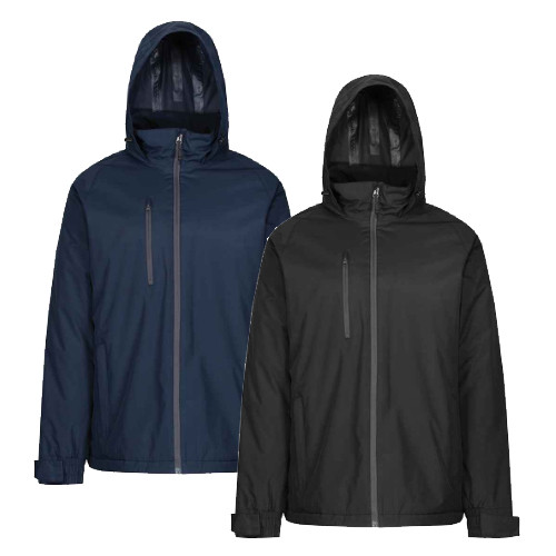 REGATTA HONESTLY MADE 100% RECYLED WATERPROOF BREATHABLE JACKET - NAVY - 2XL